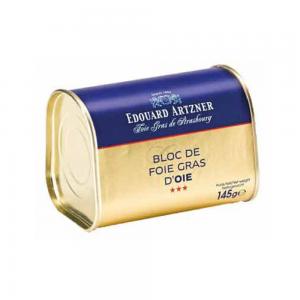 Bloc de foie gras d'oie 145g.